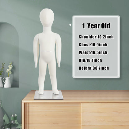 Foam child mannequin