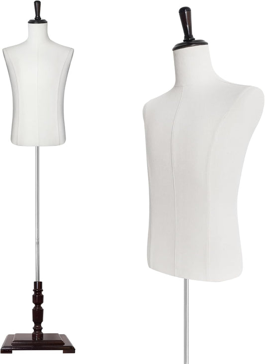Adjustable half body male model