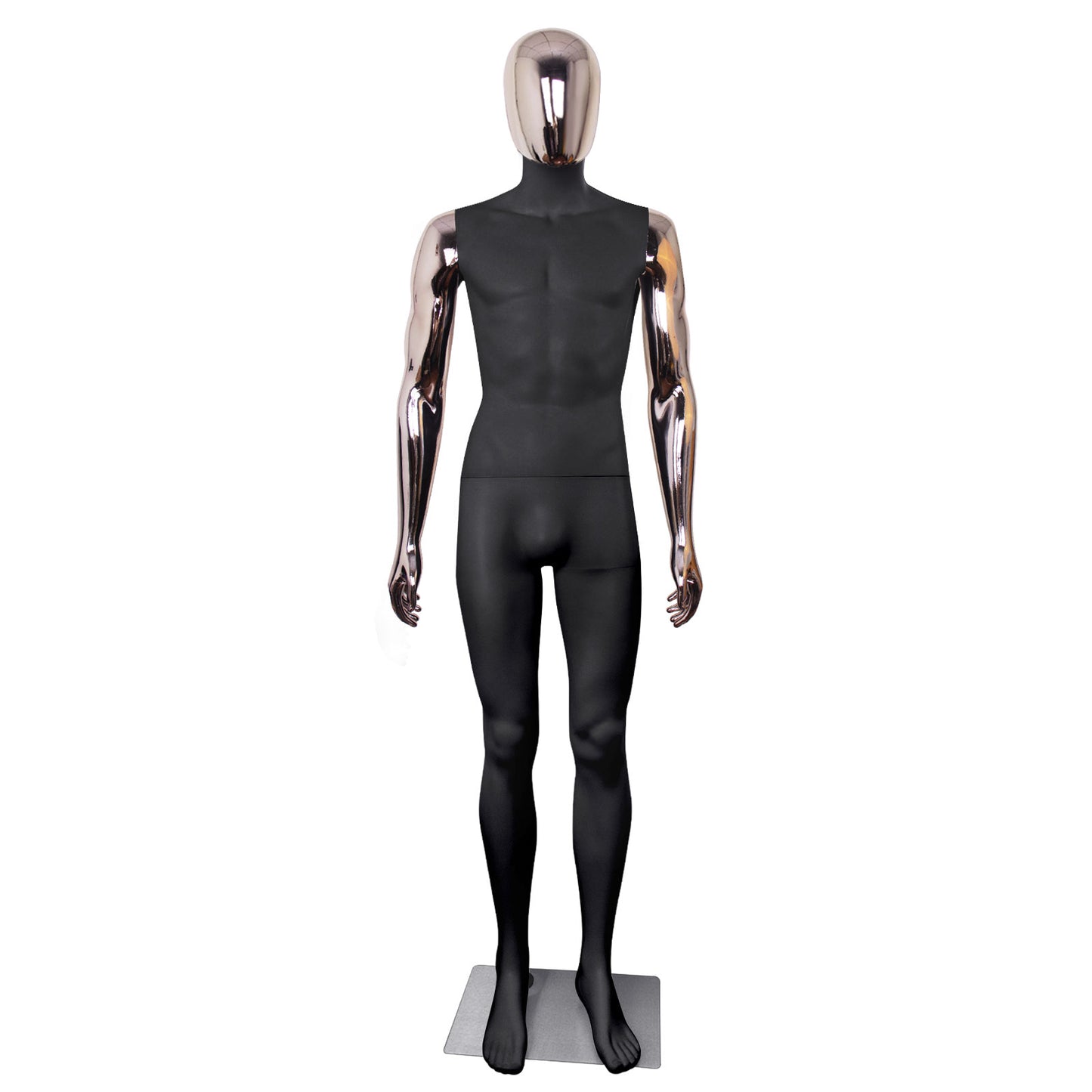 Rose gold male mannequin