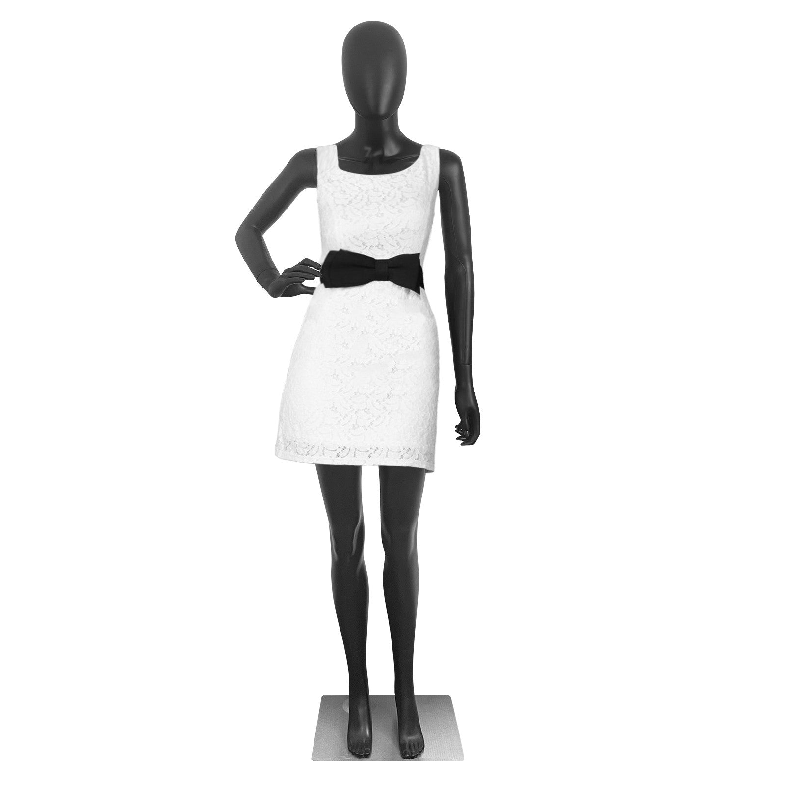 Black full body female mannequin