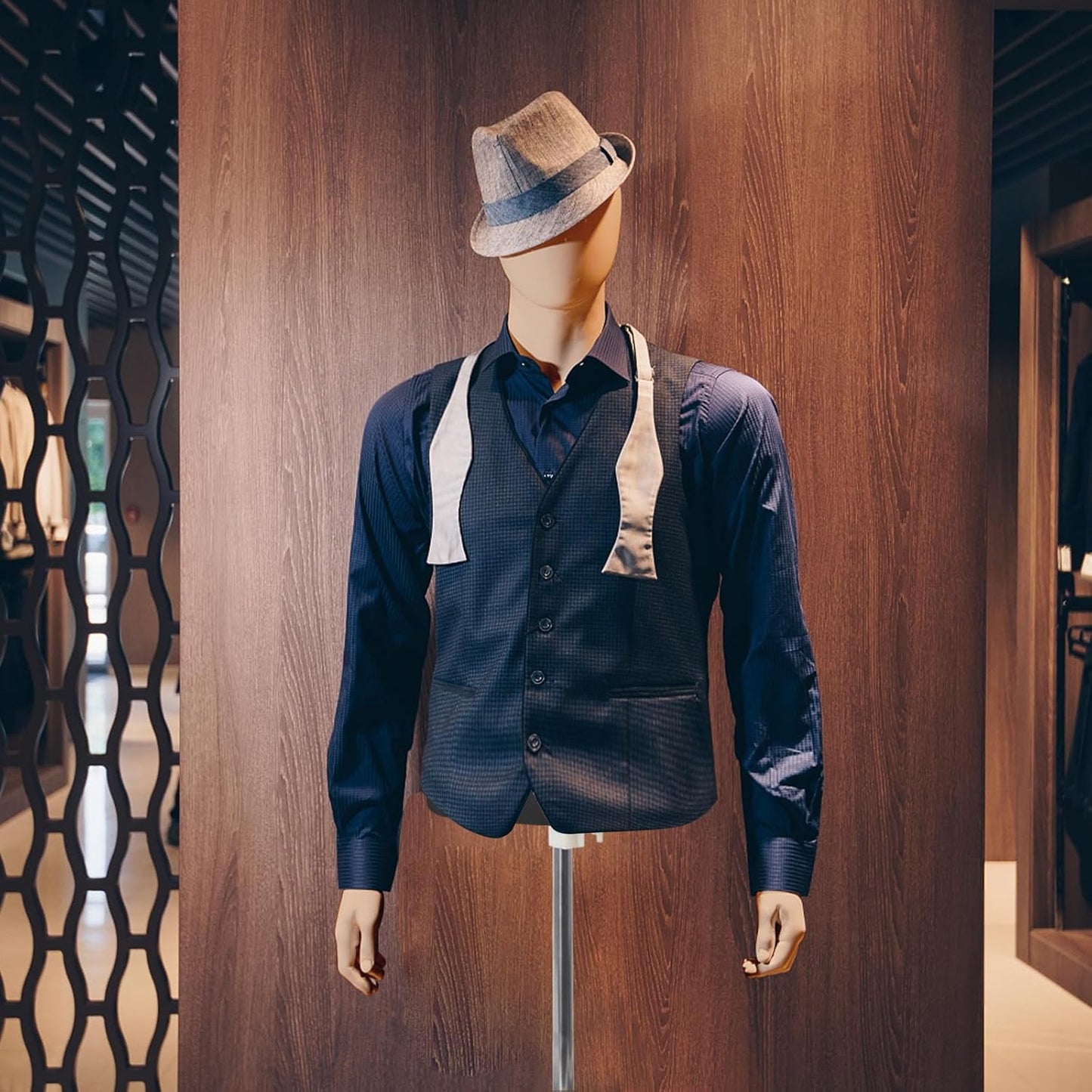 Table setting male model