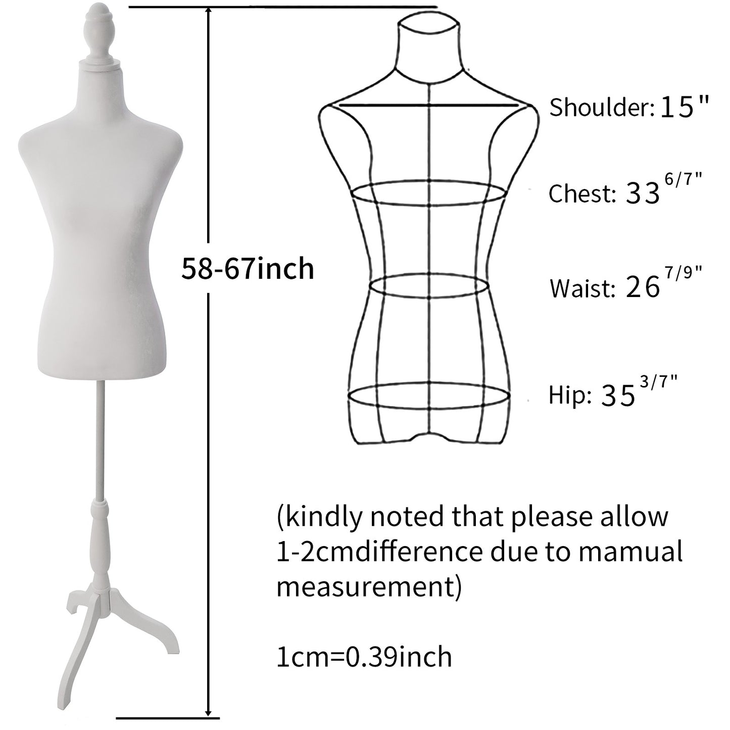 Sewing mannequin