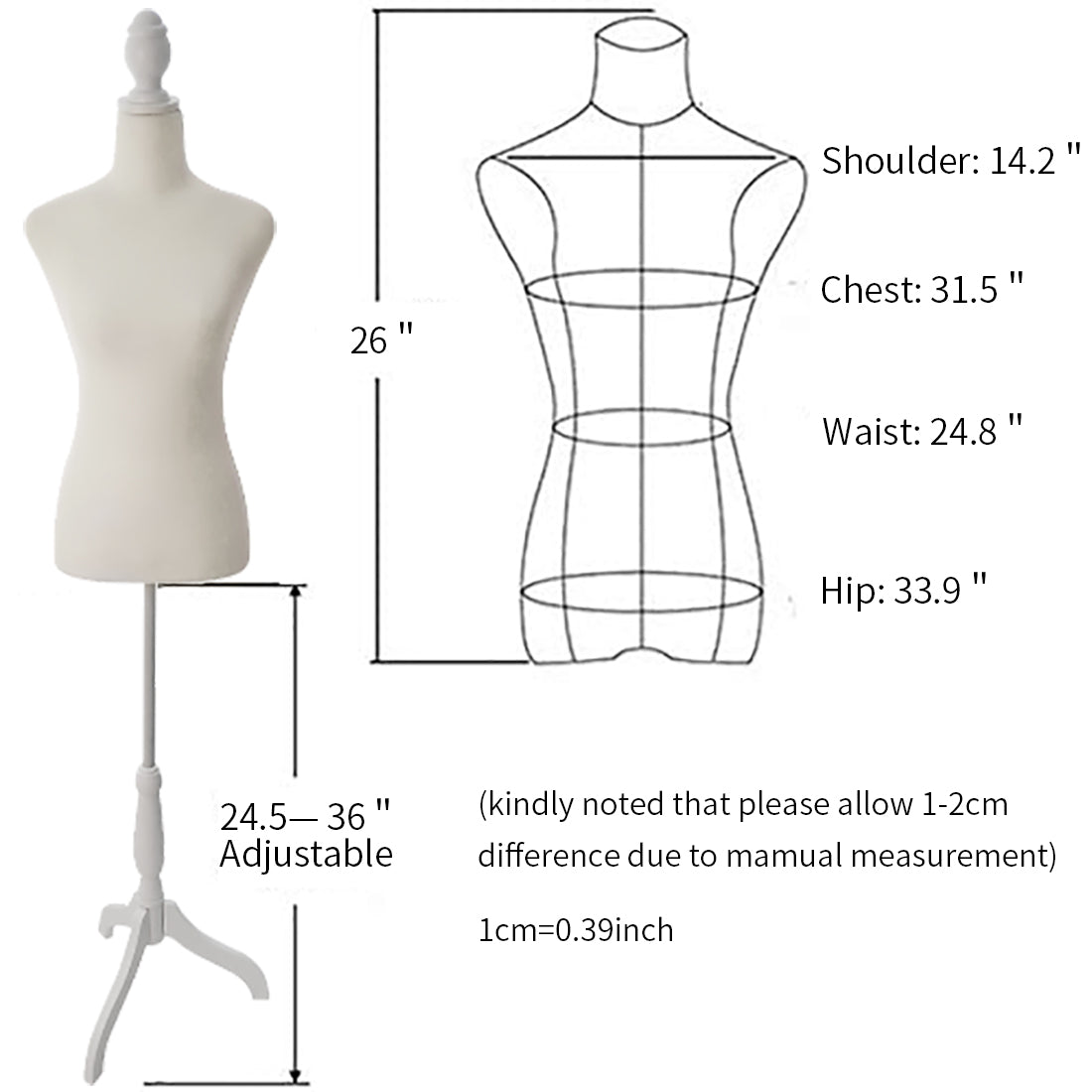 Sewing mannequin