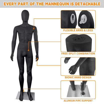 Black mannequin