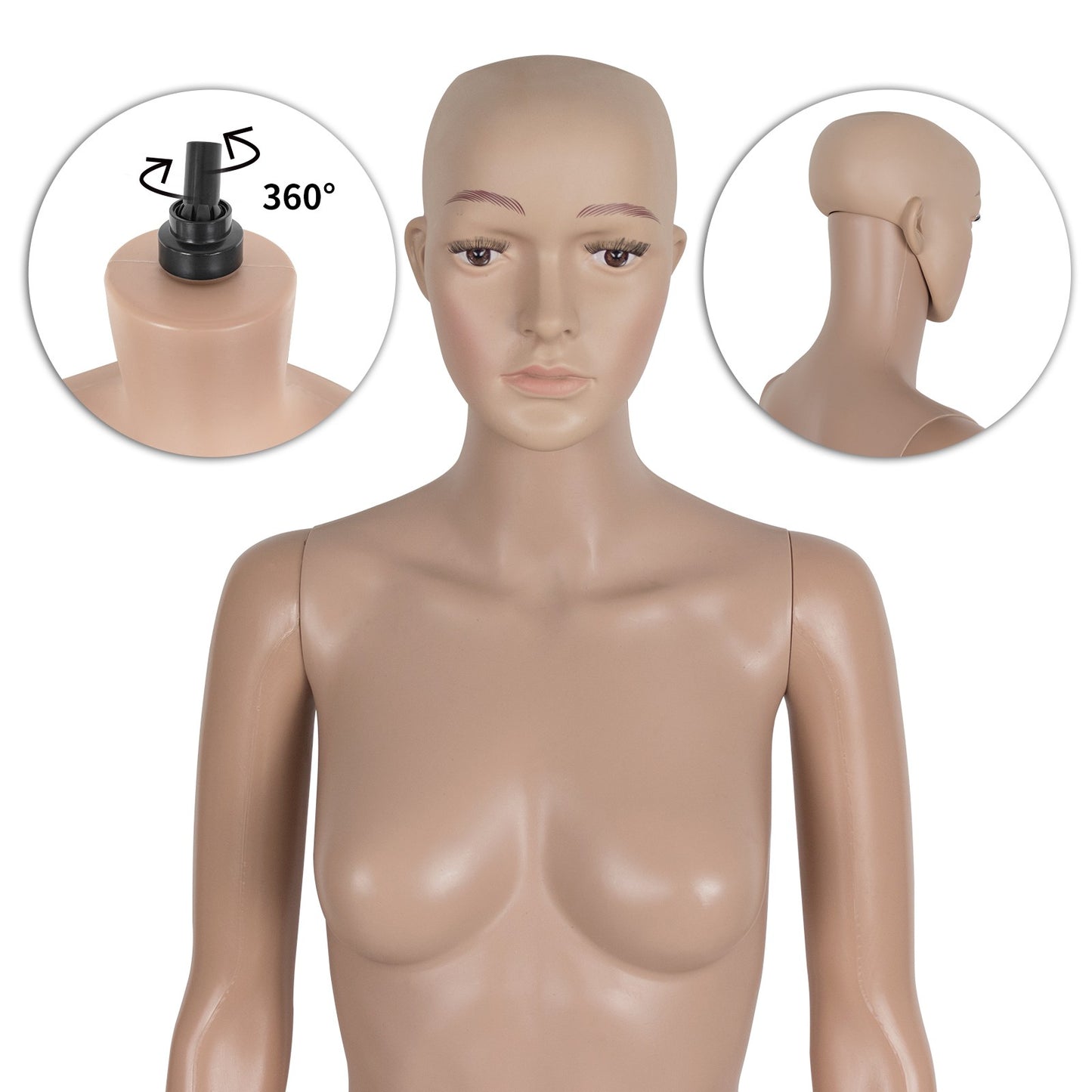 Skin color mannequin