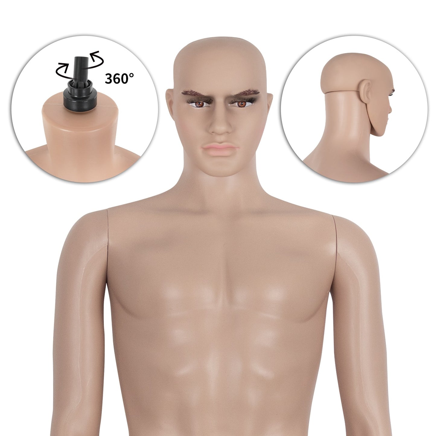 Skin color mannequin