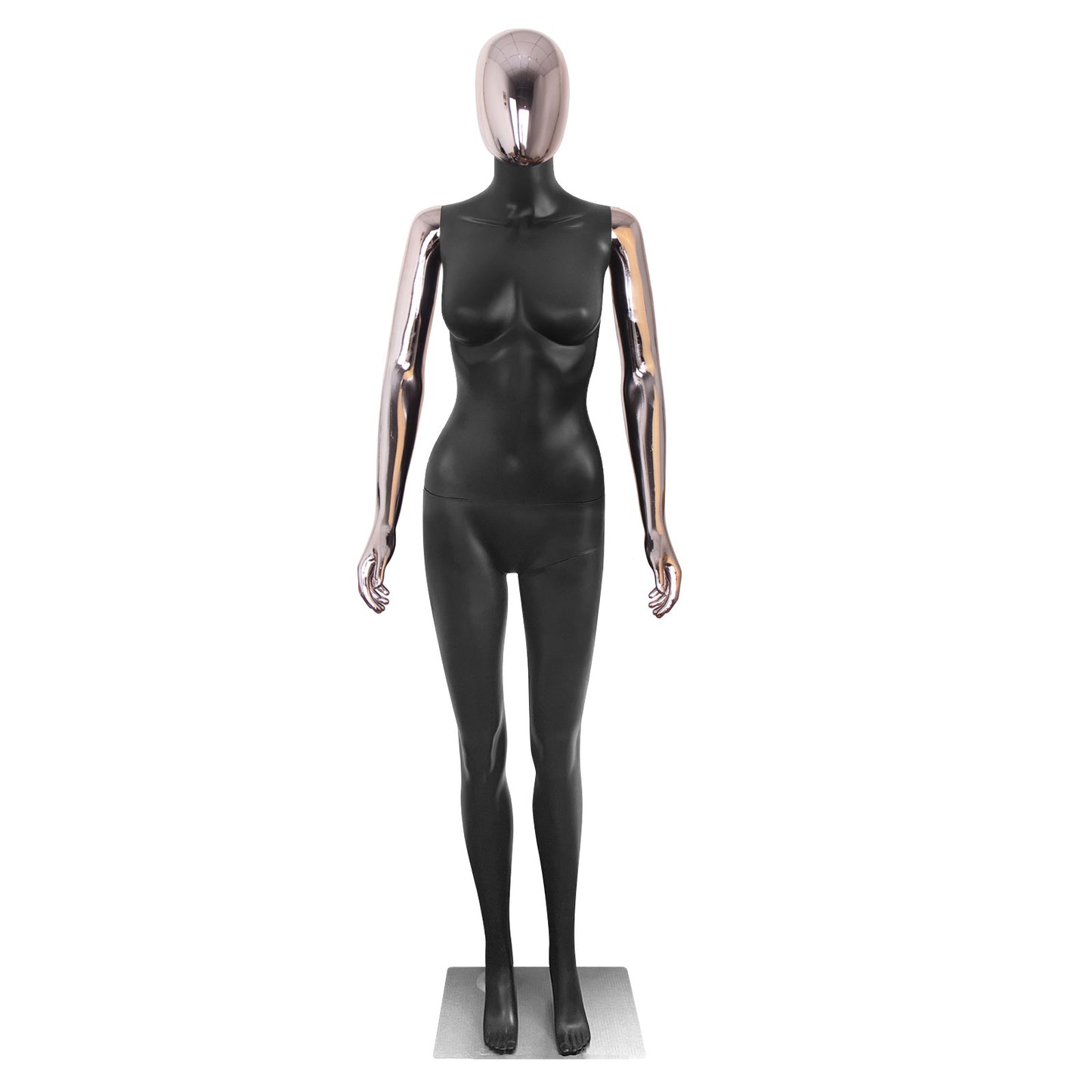 Rose gold female mannequin