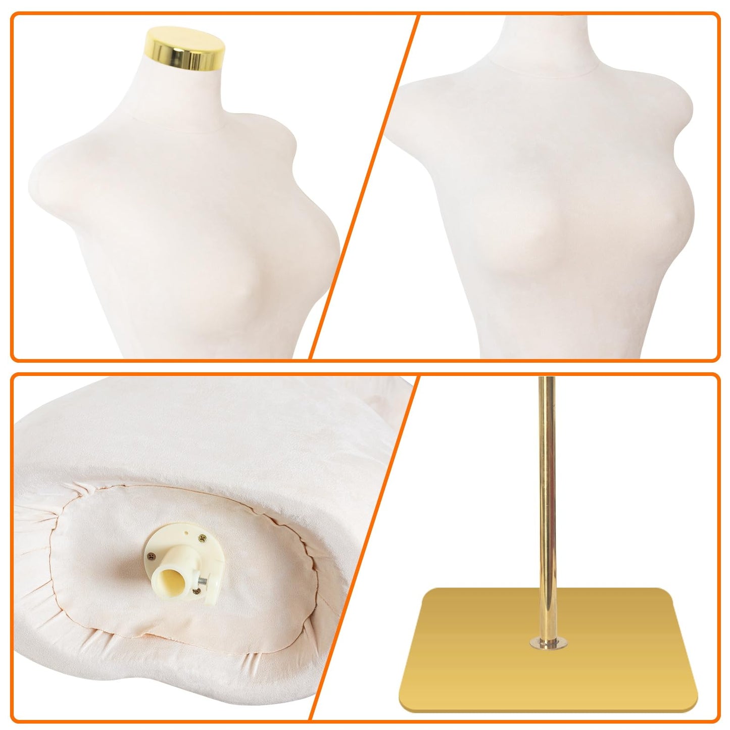 Sexy female mannequin-beige